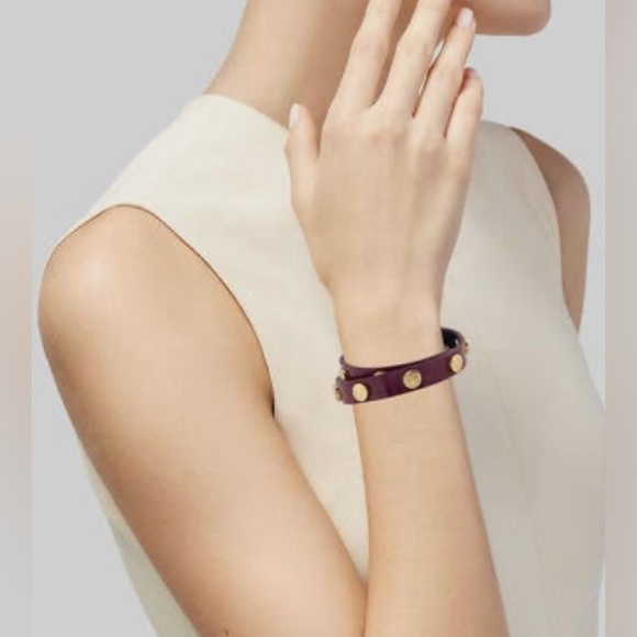 Tory Burch Double Wrap Stud Bracelet - Picture 5 of 7
